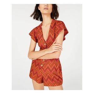 Free People Phoenix Playsuit Romper - Size Medium